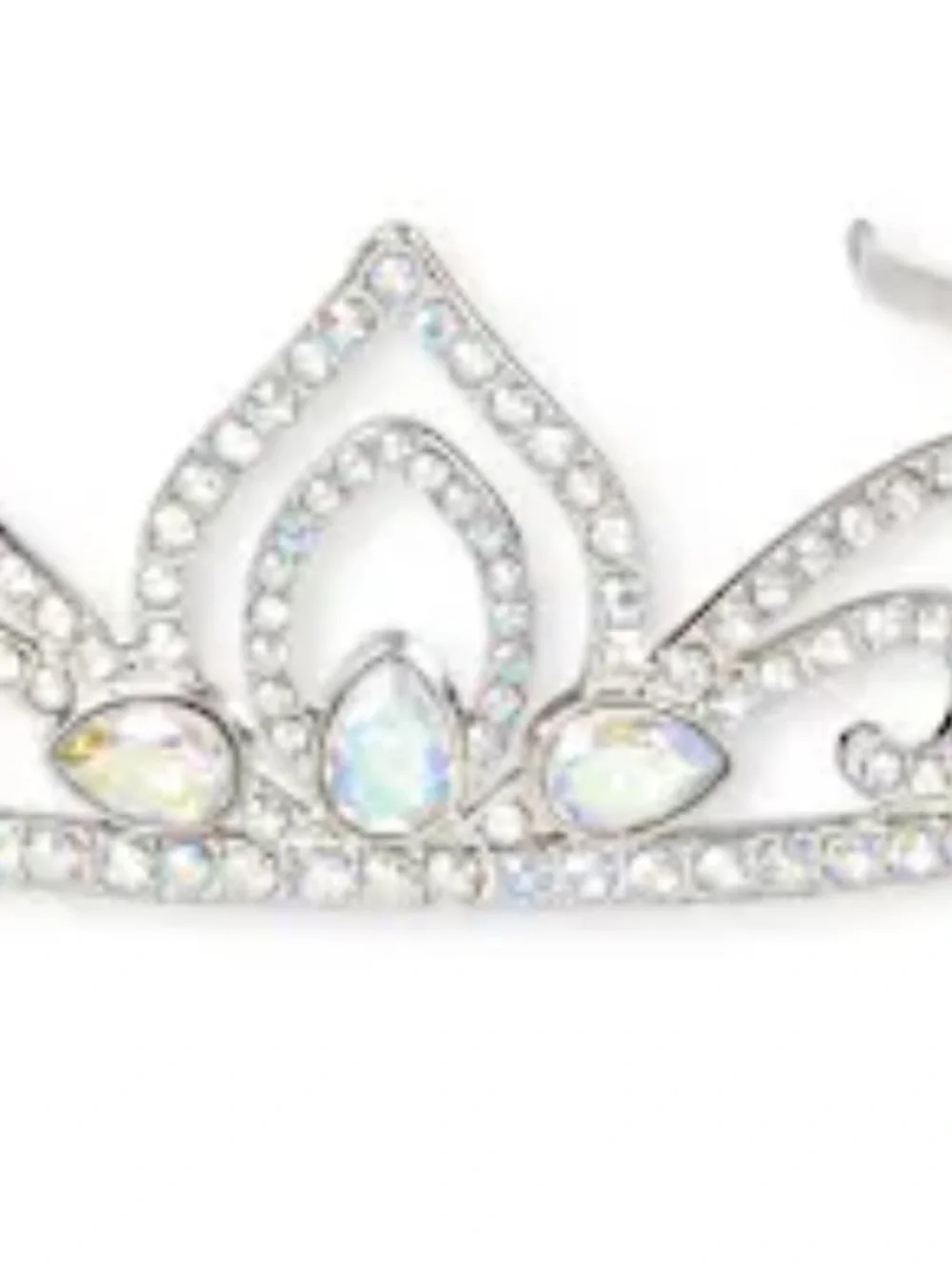 The Children's Place Silver Crystal Tiara Headband